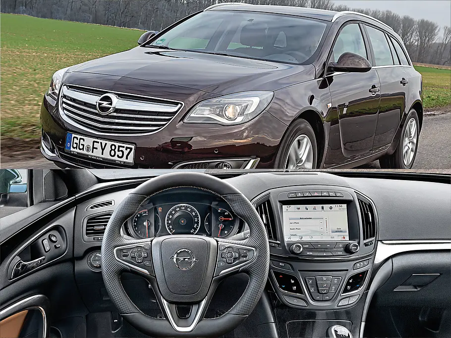 Opel Insignia 2.0 CDTI Sports Tourer Vergleich Bilder technische Daten