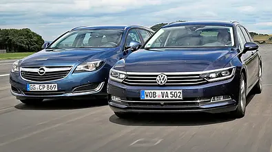 Opel Insignia Sports Tourer/VW Passat Variant - Foto: Daniela Loof