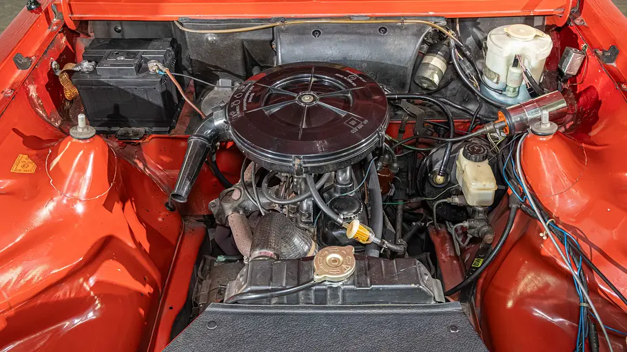 Der Motor des Opel Kadett C City