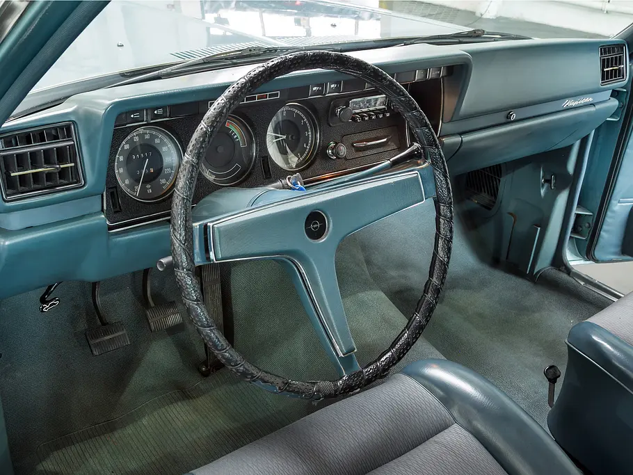 Opel Kapitän: 1969 - 1970 75 Jahre Opel Kapitän Jubiläum B 2800 S Cockpit