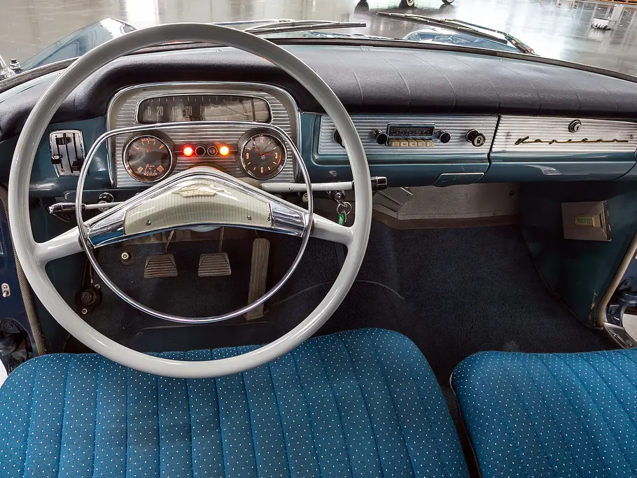 Opel Kapitän: 1959 - 1963 75 Jahre Opel Kapitän Jubiläum P 2.6 Cockpit