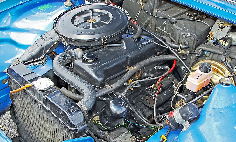 Opel Manta Der Motor des Opel Manta B