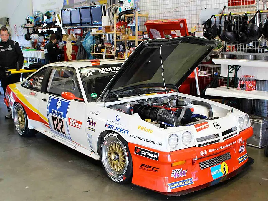 Beckmann-Manta B beim 24h-Rennen 2016 Beckmann-Manta B beim 24h-Rennen 2016