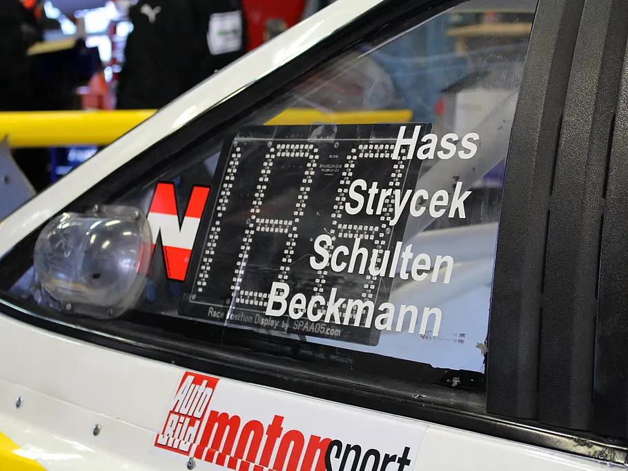 Beckmann-Manta B beim 24h-Rennen 2016 Beckmann-Manta B beim 24h-Rennen 2016