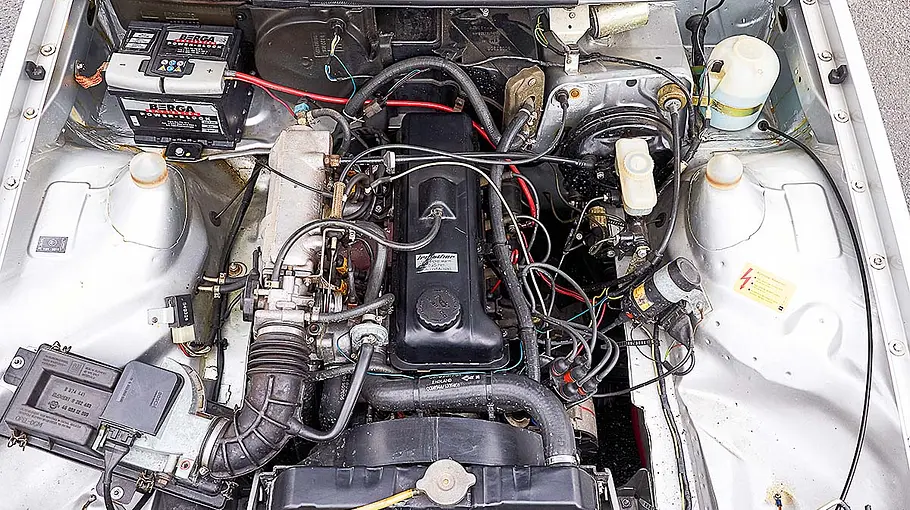 Opel Manta i200 Der Motor des Opel Manta i200