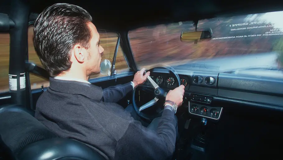 Manuel Reuter im Opel Rallye-Kadett.