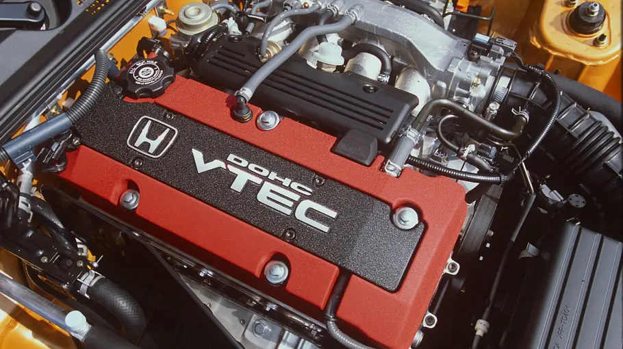 Der Motor des Honda S2000.