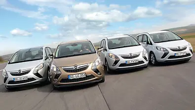 Opel Zafira 2014 Antriebsvergleich Benzin Diesel CNG LPG Bilder