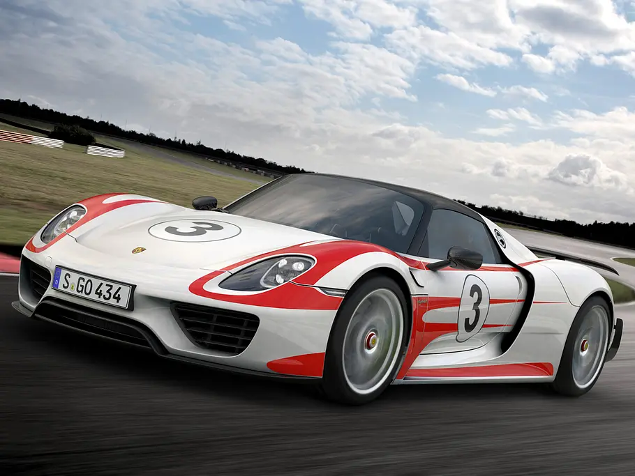 porsche 918 spyder weissach paket orange