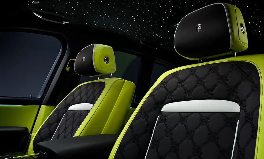 Die Sitze des Rolls-Royce Cullinan Series II Black Badge (2024)