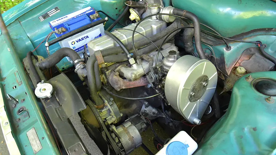 Paykan 1725 Der Motor des Paykan 1725