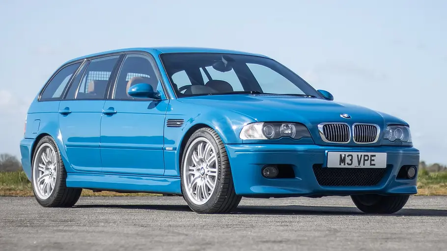 Der Petroyle BMW M3 Touring (E46) stehend von vorne.