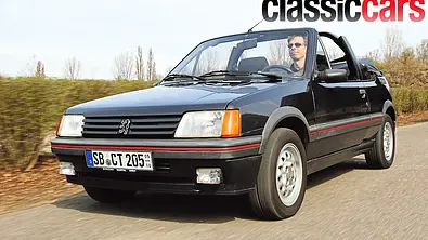 Peugeot 205 CTi Frontansicht - Foto: AUTO ZEITUNG Archiv