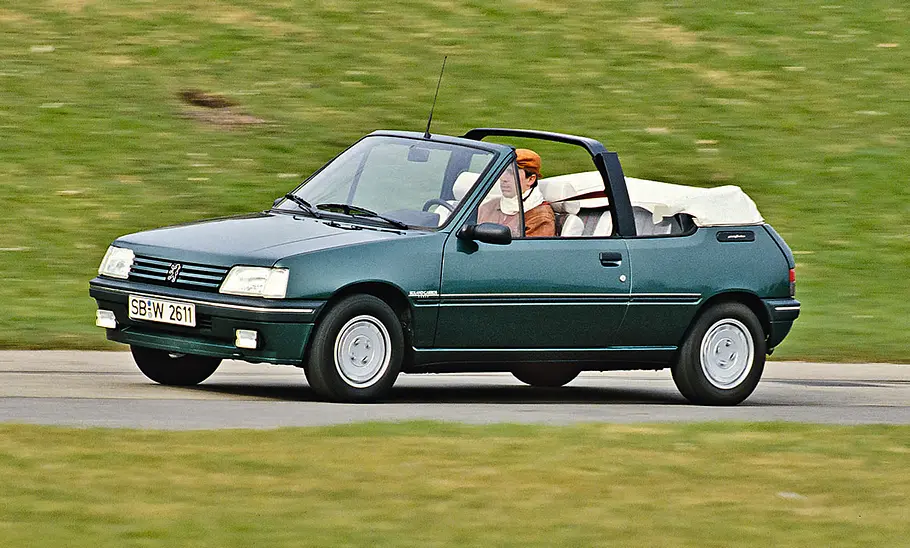Peugeot 205 Cabrio Roland Garros Peugeot 205 Cabrio Roland Garros Frontansicht