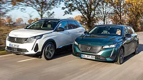 Peugeot 3008/Peugeot 308 SW - Foto: Frank Ratering