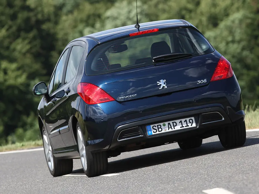Peugeot 308 150 THP - Kurven