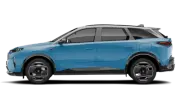 Der Peugeot E-5008 von der Seite. - Foto: Carwow