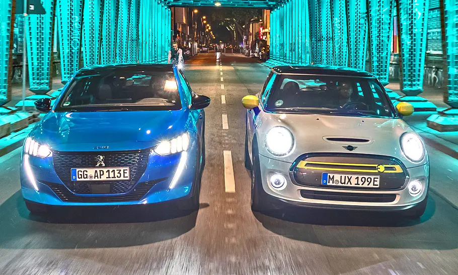 Peugeot e-208/Mini Cooper SE Peugeot e-208/Mini Cooper SE