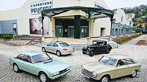 Peugeot 201, 204, 504 & 406 - Foto: Jürgen Zerha Peugeot 201, 204, 504 & 406 - Foto: Jürgen Zerha