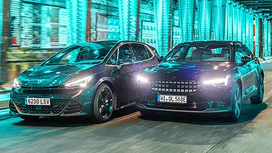 Cupra Born/Polestar 2 - Foto: Frank Ratering