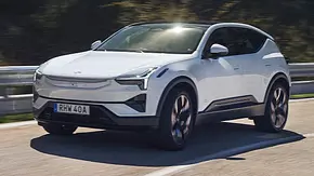 Polestar 3 (2024); dynamisch, schräg vorne - Foto: Polestar