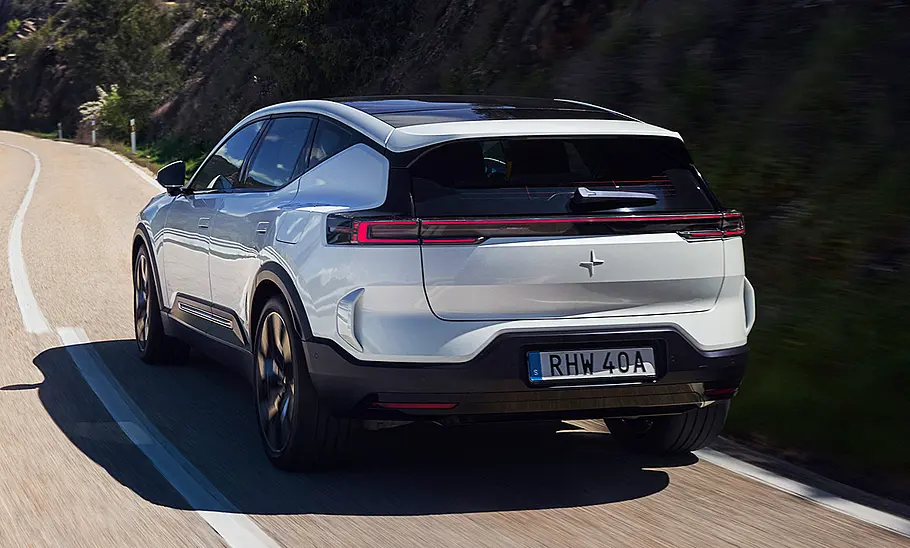 Polestar 3 (2024); dynamisch, Heck