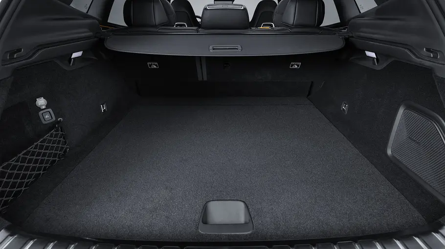 Kofferraum des Polestar 4 SUV.