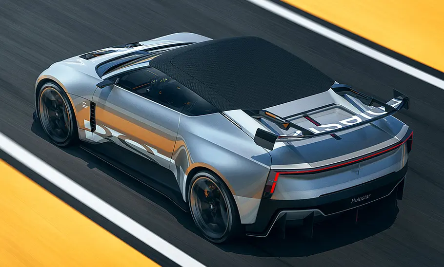 Polestar 6 Concept BST (2024) Polestar 6 Concept BST (2024); fahrend, schräg hinten