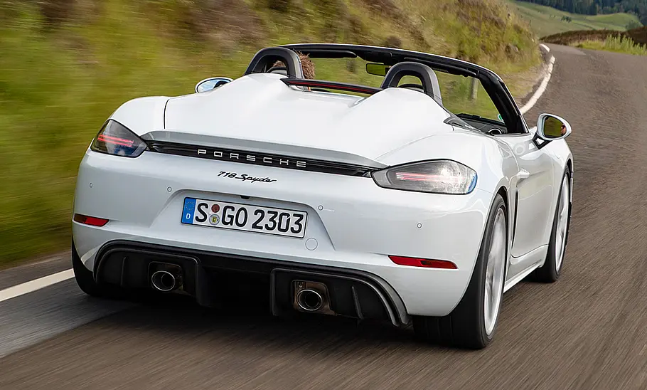 Porsche 718 Boxster Spyder (2019)
