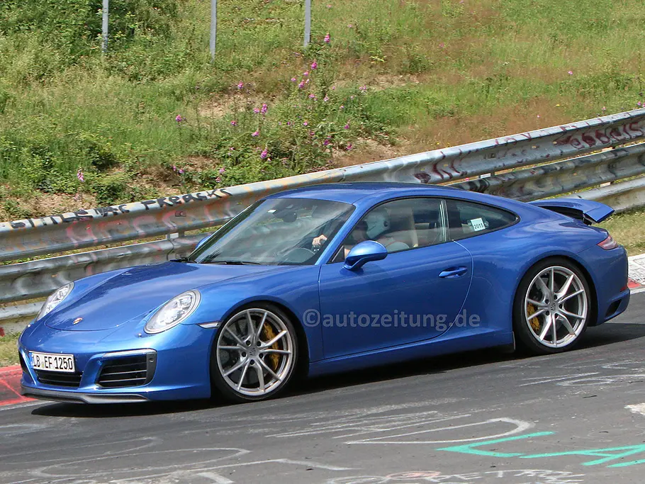 2015 Porsche 911 Facelift IAA Turbo Erlkönig