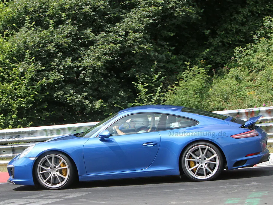 2015 Porsche 911 Facelift IAA Turbo Erlkönig