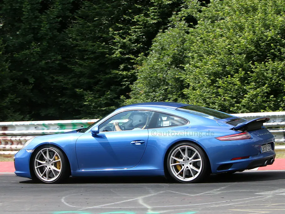 2015 Porsche 911 Facelift IAA Turbo Erlkönig