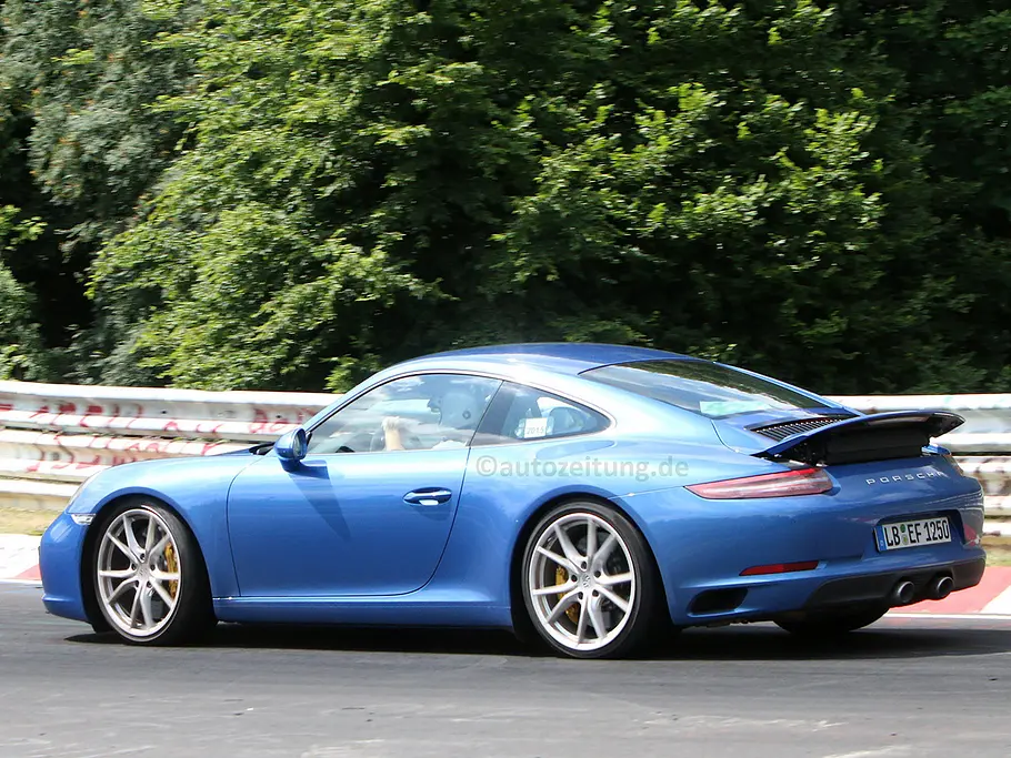 2015 Porsche 911 Facelift IAA Turbo Erlkönig
