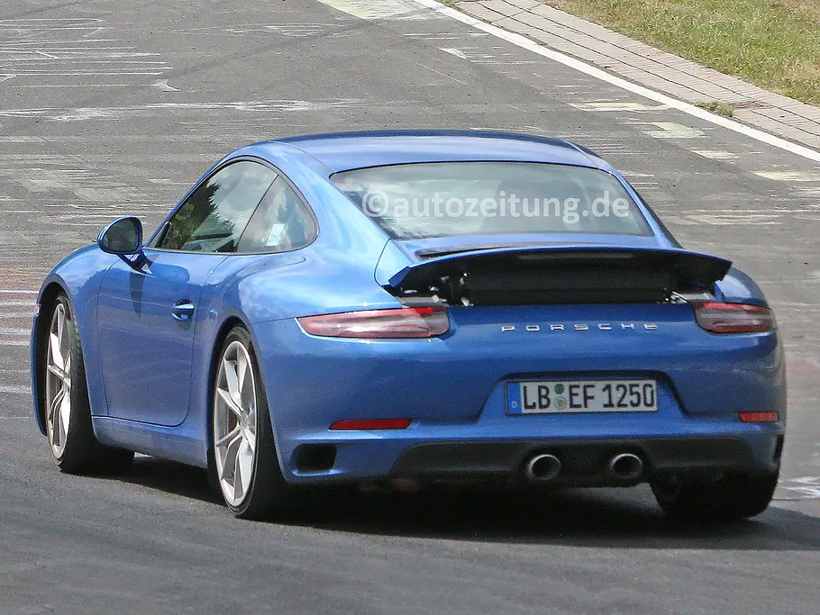 2015 Porsche 911 Facelift IAA Turbo Erlkönig
