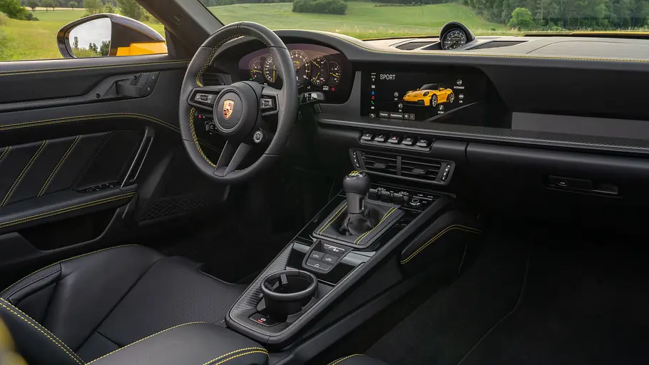 Porsche 911 GT3 S/C Das Cockpit des Porsche 911 GT3 S/C.