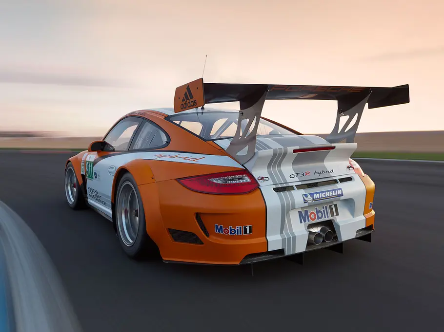 Porsche 911 GT3 R Hybrid 2.0 im Tracktest - Schwungradsystem