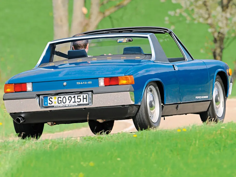 Porsche 914/6 Cabrio Vergleich Bilder technische Daten Heck