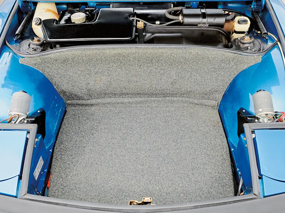 Porsche 914/6 Cabrio Vergleich Bilder technische Daten Kofferraum