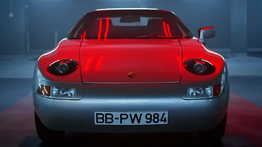 Porsche 984 Junior Der Porsche 984 Junior stehend von vorne