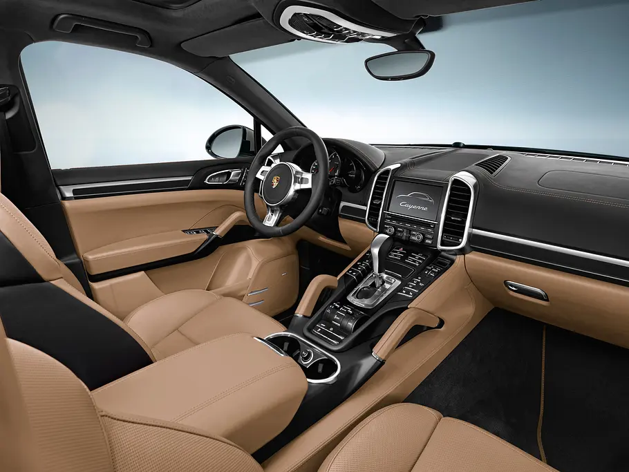 Porsche Cayenne Platinum Edition Sondermodell Diesel Preis 2014 Bilder Cockpit
