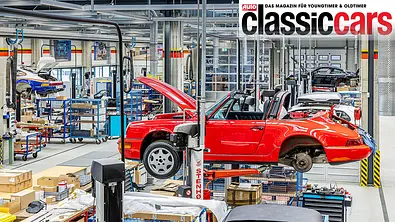 Porsche-Werksrestaurierung Werkstatt - Foto: AUTO ZEITUNG/Frank Ratering