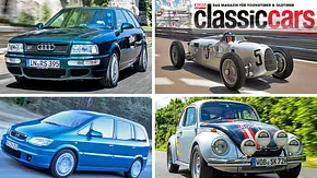 Collage mit vier Porsche-Entwicklungen. - Foto: AUTO ZEITUNG/Gudrun Muschalla/Audi/Opel/Frank Ratering