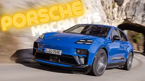 Porsche Macan GTS während rasanter Kurvenfahrt auf der Landstraße. - Foto: AUTO ZEITUNG