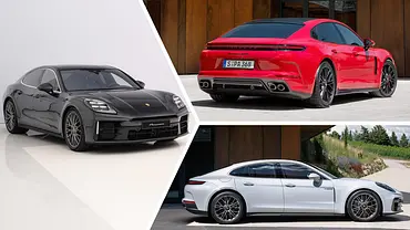 Porsche Panamera 4/GTS/Turbo S E-Hybrid (2024) - Foto: Porsche, Montage: AUTO ZEITUNG