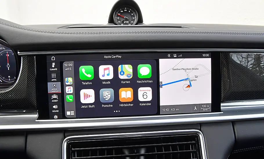 Porsche Panamera Turbo: Connectivity-Test