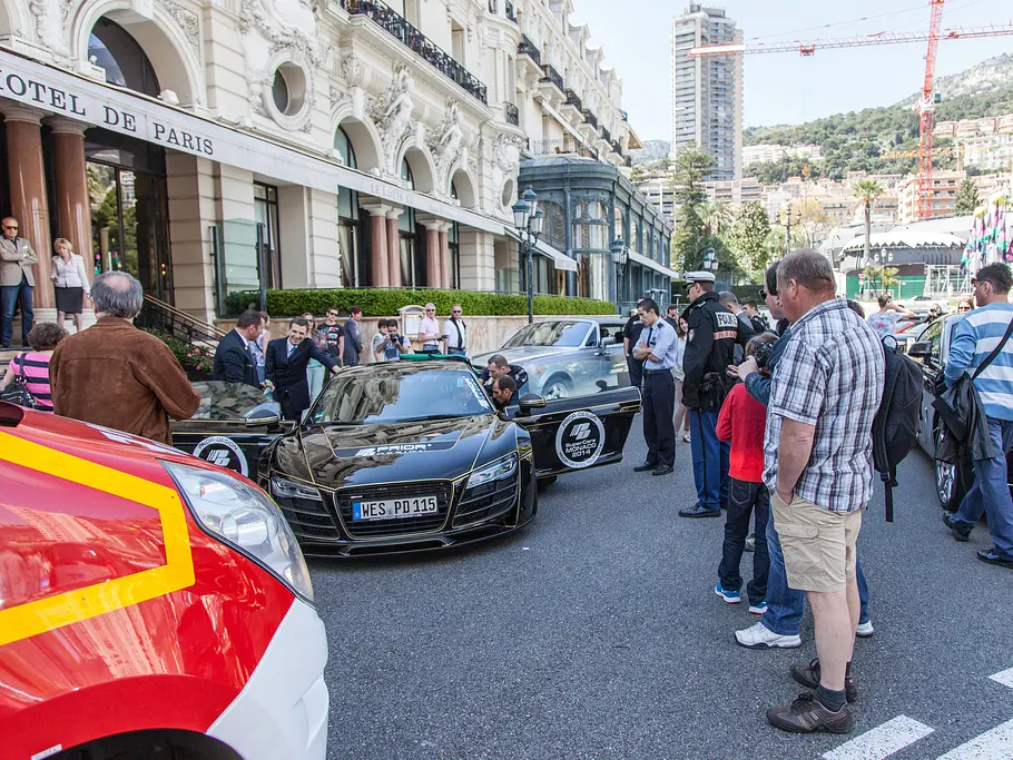 Prior Design Audi R8 Prior Design Audi R8 Monaco Schaden Hotel Beschaedigung