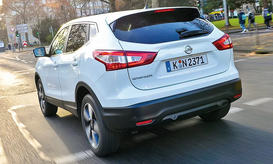 Nissan Qashqai im Kompakt-SUV-Vergleichstest