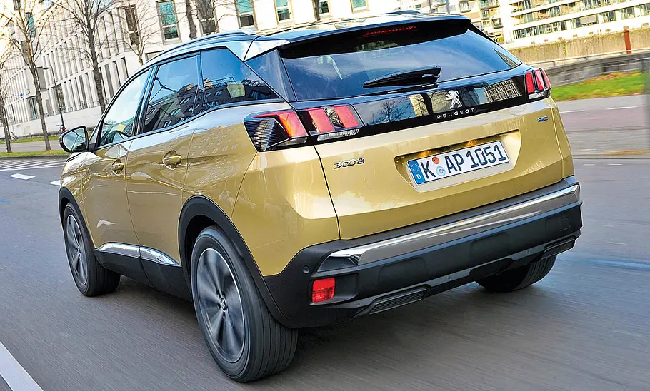 Peugeot 3008 im Kompakt-SUV-Vergleichstest