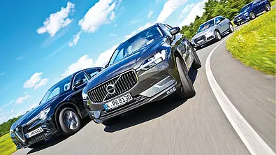 Volvo XC60/Audi Q5/Alfa Romeo Stelvio/Mercedes GLC - Foto: Daniela Loof