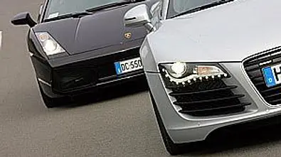 Audi R8 und Lamborghini Gallardo